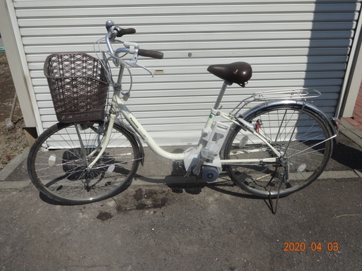 電動アシスト自転車です。