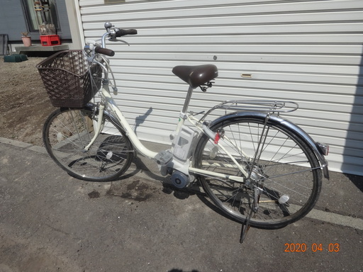 電動アシスト自転車です。