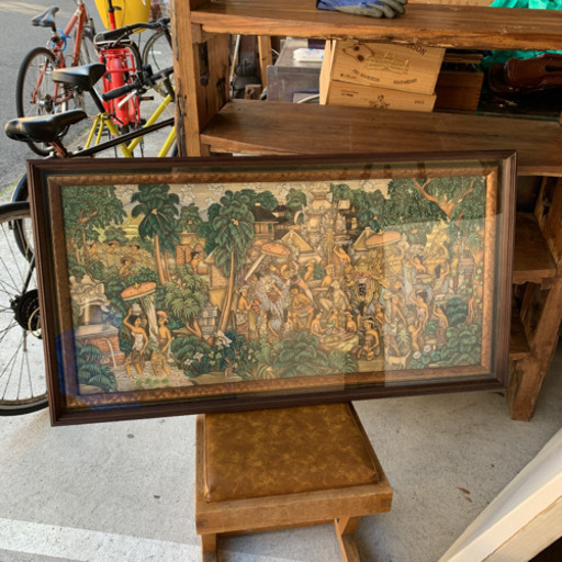 40年前のバリアート　アンティーク