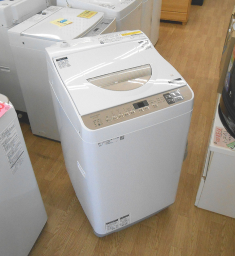 2019年製 シャープ 洗濯機 5.5kg ES-T5CBK  ☆ PayPay(ペイペイ)決済可能 ☆ 札幌市 清田区 平岡