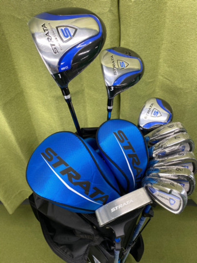 左利き用☆Callaway☆STRATA☆メンズゴルフクラブセット