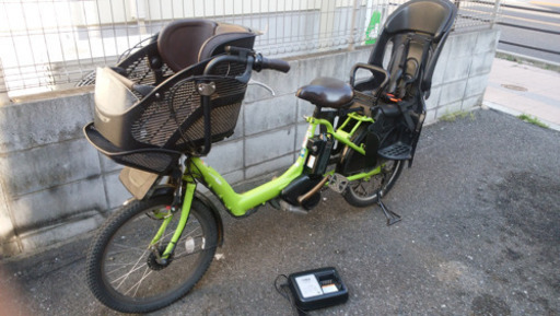 子供乗せ電動自転車3人乗り★YAMAHA PAS Kiss★