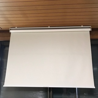ロールスクリーン 幅132 x 丈220cm 遮光 ロールカーテ...
