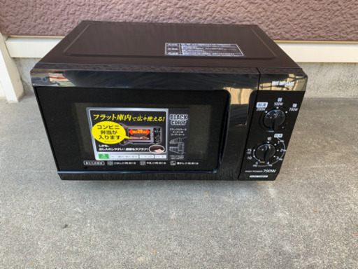 82☆ アイリスオーヤマ 電子レンジ 2018年製 動作確認済み