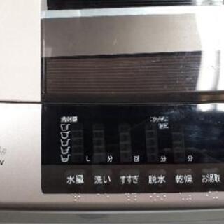 ☆中古 激安！！　 HITACHI　全自動電気洗濯機　8kg　BW-D8TV　2015年製　￥18,000円！！