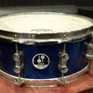 引き取り限定【USED】SONOR スネア　ブルースパークル　ソ...