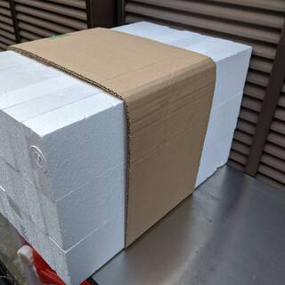 【決まりました】発泡スチロール　大量　素材　プラモデル　模型の画像