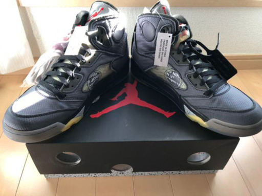 OFF-WHITE × AIR JORDAN 5 RETRO 28cm