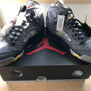 OFF-WHITE × AIR JORDAN 5 RETRO 28cm