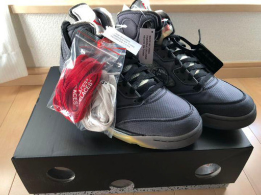  OFF-WHITE × AIR JORDAN 5 RETRO 28cm