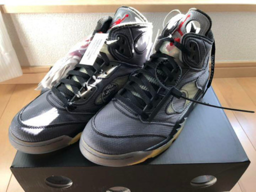  OFF-WHITE × AIR JORDAN 5 RETRO 28cm