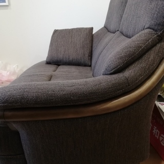 ニトリ　二人掛け　ソファの画像