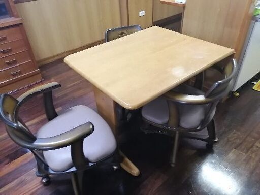 2〜3人用テーブル椅子セット