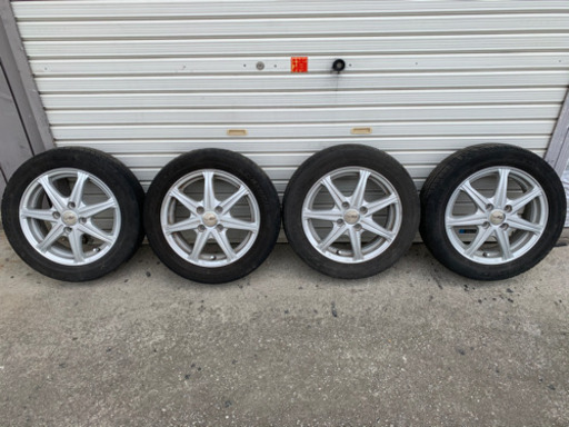 14インチ　スバル　プレオ　軽自動車　グッドイヤー　155／65R14 アルミホイール　夏タイヤ