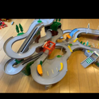 トミカ 山道ドライブ 高速道路 セットの画像