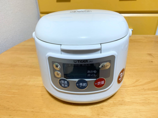【値下げ！4/10まで掲載】タイガー(Tiger)炊飯器！