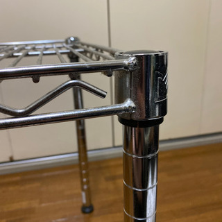 スチールラック　1段の画像