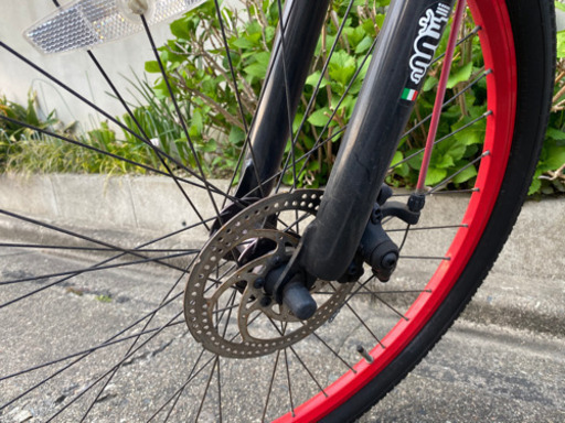 値下げ！【アルファロメオ】26インチ　折りたたみマウンテンバイク　3×6SPEED