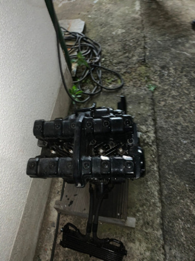 xjr400 エンジン　圧縮あり