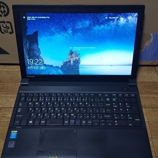 最新Win10搭載 東芝 ダイナブック 大容量320GB/メモリ4G