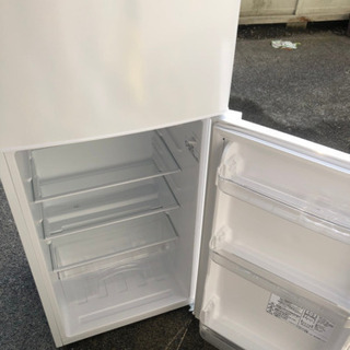 【2017年式】美品 130L ホワイトカラー 冷蔵庫 次亜除菌...