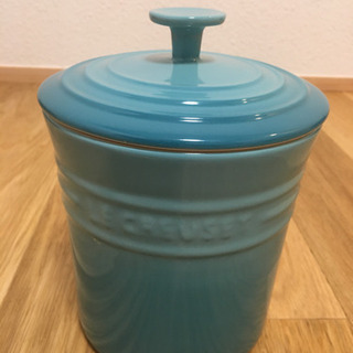 【美品】ルクルーゼ フードコンテナ ブルー