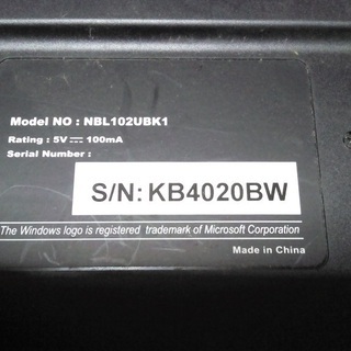 ＰＣキーボード（USB接続）の画像