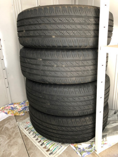 265 70r16 バリ山夏タイヤ9分山　サーフプラドランクルジープ