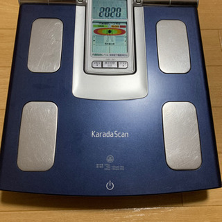 処分値下げ6000→　OMRON カラダスキャン　体重計　体脂肪...