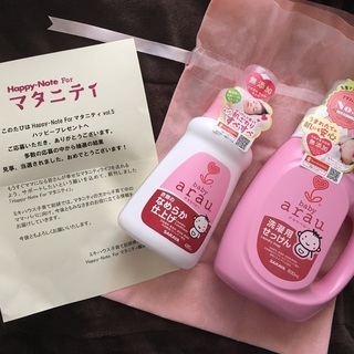 arau アラウヘビー　洗濯用せっけん　柔軟剤　衣類のなめらか仕上げSARAYAの画像