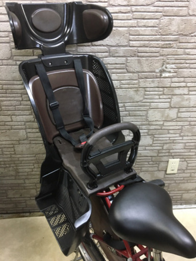 新生活応援SALE  東京23区配達無料　新基準  ヤマハ　パスリトルモア　6Ah リチウム 電動自転車 中古　3人乗り子供乗せ★★2