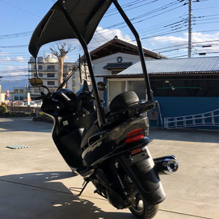 ヤマハ・マジｪスティ125Fi キャノピー　値下げしました❗️通勤用にいかがでしょうか？の画像