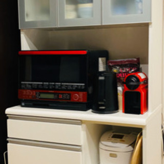 ニトリ　キッチンボード　食器棚　の画像