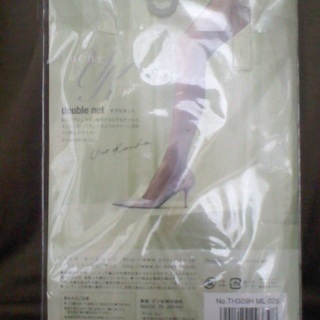 新品　GUNZE Tuche UNO KANDA ストッキング ダブルネット M～L ブラック グンゼ 神田うの 日本製の画像