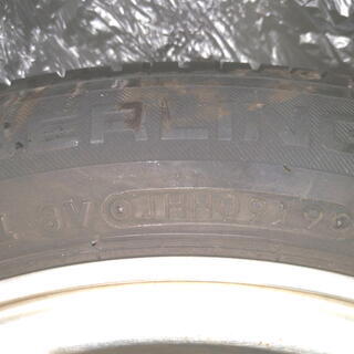 ダイハツタントカスタム（L375S）純正アルミホイール＆タイヤ４本セットの画像