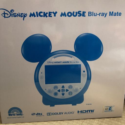 ディズニー　ポータブルブルーレイプレーヤー