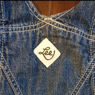 LeeデニムオーバーオールMサイズの画像