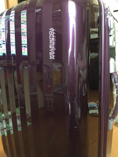 ワインレッド新品スーツケース