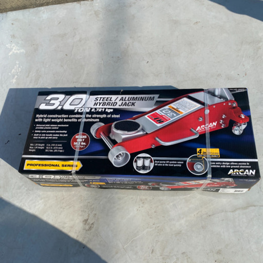アルカン 3トン ジャッキ未開封品