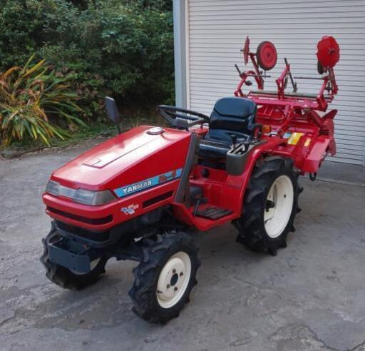 鹿児島発　14馬力　ヤンマーディーゼルエンジントラクターKe-4　マルチロータリー