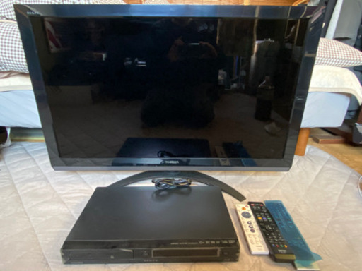 TOSHIBA REGZA 37インチ LED テレビ HDDブルーレイレコーダー 付き