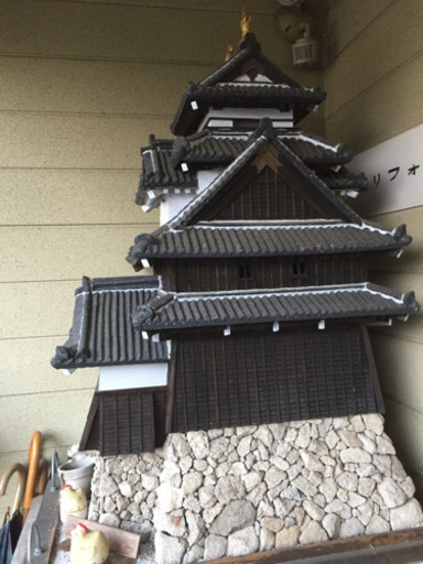 手作りの城