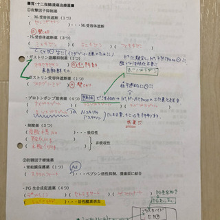 薬ゼミ 1年分プリント【値下げ/急募】 (H27年のものです) 薬剤師国家試験の画像