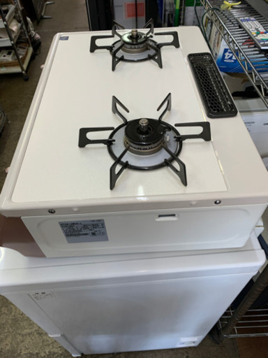 リンナイ　Rinnai グリル付　ガラストップ　ガステーブル　ガスコンロ　都市ガス