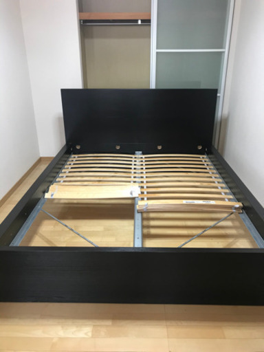 ［美品］締切間近！IKEAベッド（クイーンサイズ）お届けも可