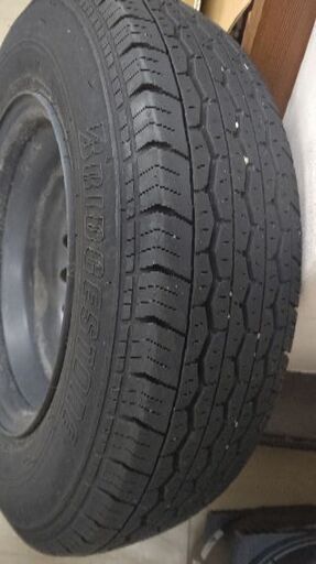 スチールホイール付タイヤ４本セット