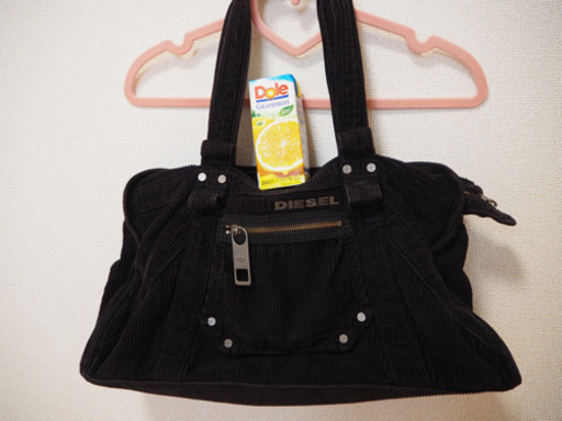 DIESEL⭐️コーデュロイ素材のバッグ