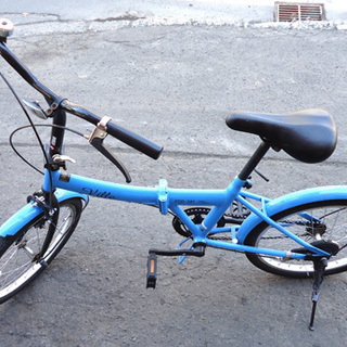 折りたたみ自転車 20インチ Ville FDB-201 変速機...