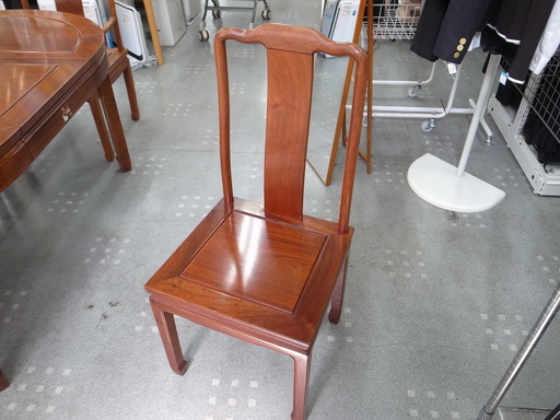 唐木 ダイニングテーブルセット イス5脚 モノ市場半田店 119