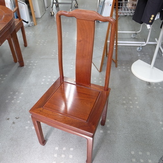 唐木 ダイニングテーブルセット イス5脚 モノ市場半田店 119の画像